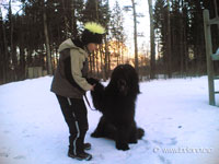 Matthias und SEIN Briard