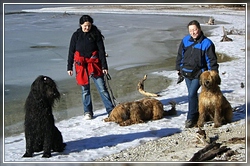 Paris, Luna und Relio mit Frauli Eveline